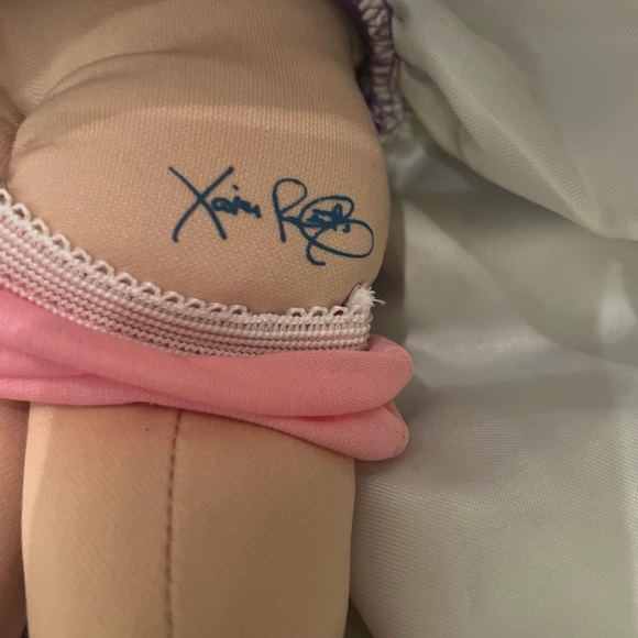 2014 Cabbage Patch Kids Purple Holiday Dress W/ Tiara Jakks Pacific JP-45 Target - Picture 5 of 5